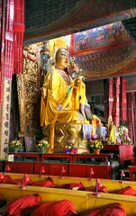 Foto op Plexiglas Lama Temple of Beijing, China © robepco