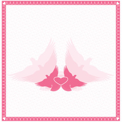 Valentine frame, card template, background - 60579967