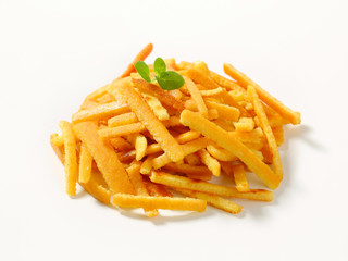 Pancake strip - soup garnish