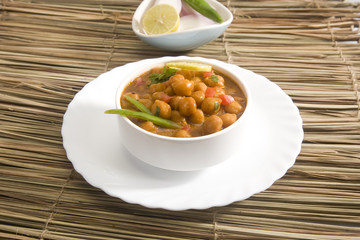 Chana Masala or Spicy Chickpeas