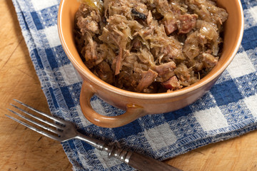 Traditional polish sauerkraut.