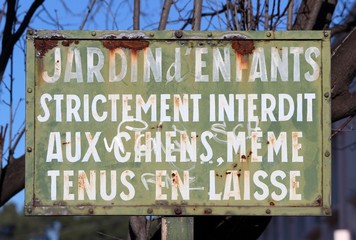 Obraz premium Hygiène au jardin d'enfants