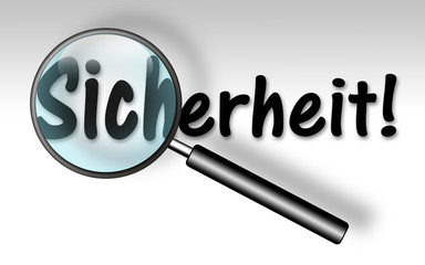Lupe - Sicherheit