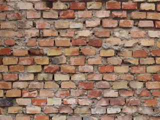 Fototapeta premium Vecchio muro di mattoni come sfondo