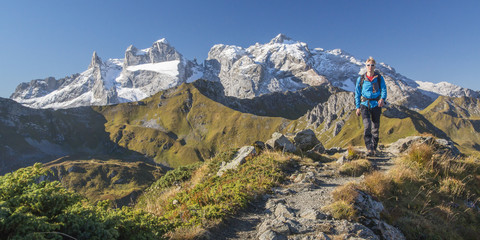Wandern in den Bergen