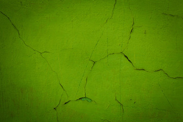 Green wall background or texture - obrazy, fototapety, plakaty