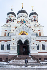 Orthodox cathedral in the Tallinn