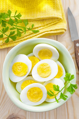 Boiled eggs