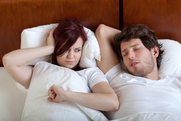 Snoring boyfriend
