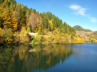 Mountain lake Tara