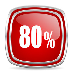 80 percent icon