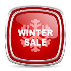 winter sale icon