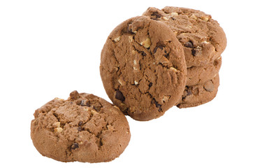 Homemade chocolate cookies