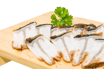 Sliced eel
