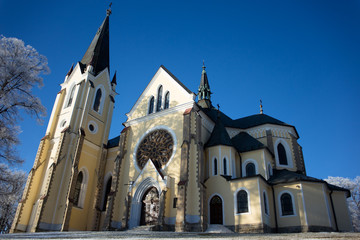 Fototapeta na wymiar Church in Levoca