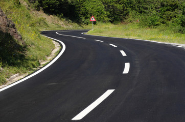 Black Winding Road