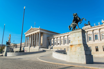 Austrian Parliament in Vienna