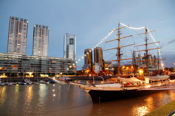Puerto Madero in Buenos Aires.