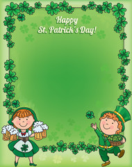St. Patricks Day frame