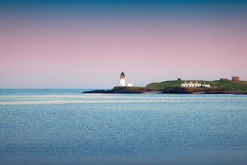 Isle of Lewis, Scotland : colorful dusk on the sea