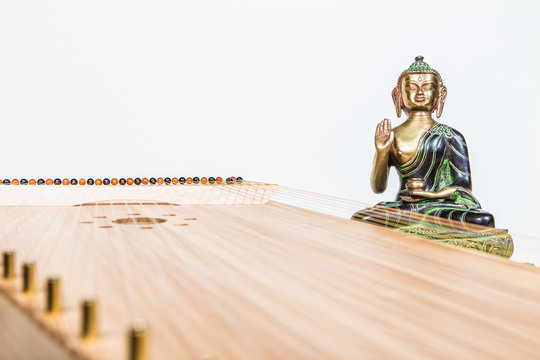 kantele with buddha
