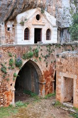 Obraz na płótnie Canvas Greece - Crete monastery