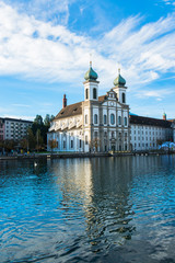 Jesuit church in Lucerne, Switzerland