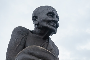 Fototapeta na wymiar Big monk statue