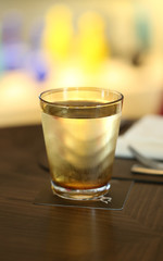 glass of water