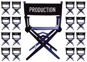 Obraz premium Fauteuil Cinema Film