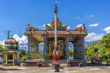 Obraz premium Temple Tamoul, La Réunion