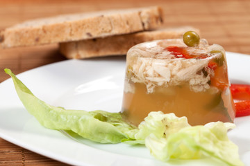 Meat aspic