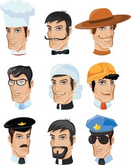 Герои мультфильмов разных профессий