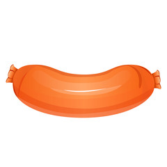 sausage, vector illustration