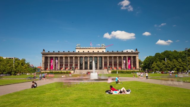 Altesmuseum Berlin, Timelapse, Zeitraffer