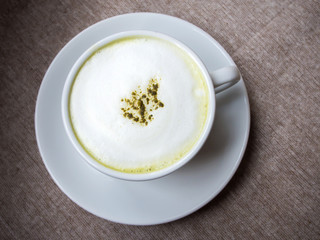 green tea latte