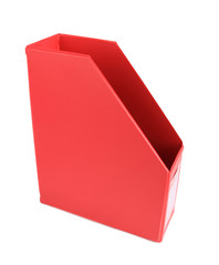 Document folders isolated on white