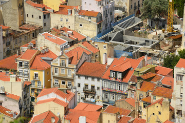 Alfama District from Castle of São Jorge, Lisbon