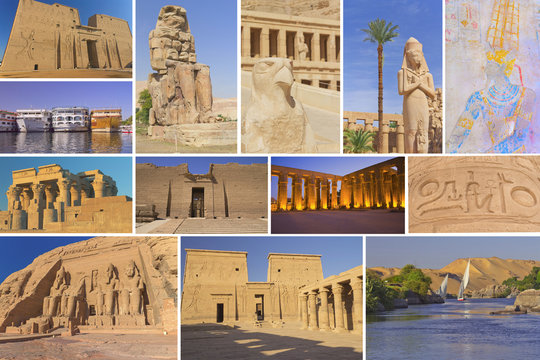 Travel to Egyptian temples