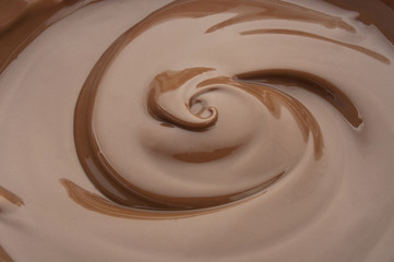 Chocolate swirl background