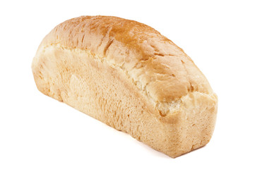 loaf of bread baking delicious isolated
