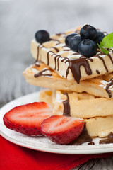 Belgian waffle