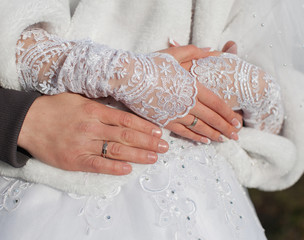 Wedding hands