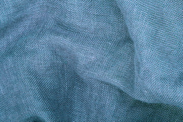 green linen texture for background