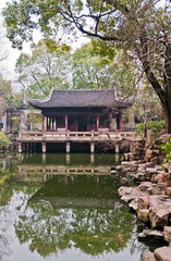 Jiushixuan pavilion in YuYuan Garden in Shanghai, China