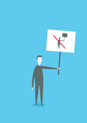 a protest against the protest