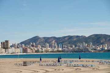Benidorm beach resort