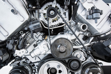 Car Engine - Modern powerful car engine