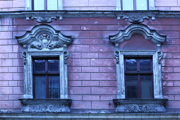 Old, stylish windows