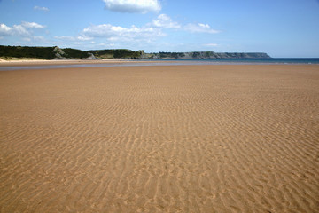 Open Sandy Beach, Oxwich Bay, Wales